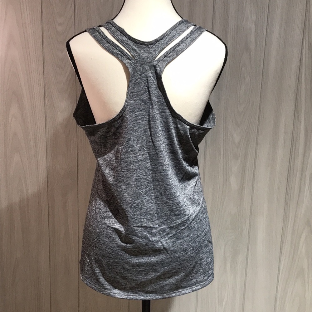 Avia gray racer back tank top size medium - Picture 4 of 9